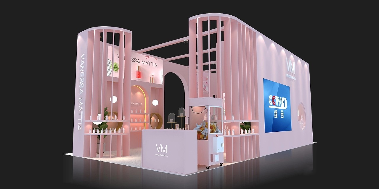 美博會VM展臺設(shè)計搭建案例分析