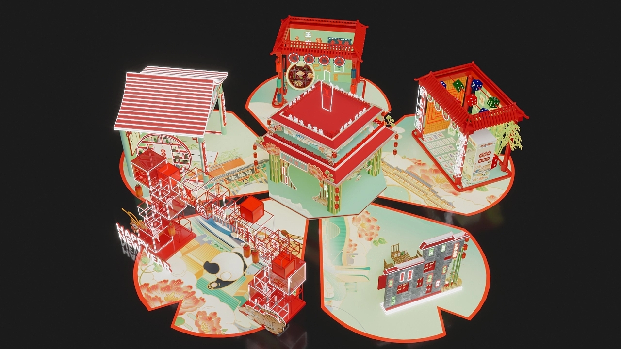 全興酒博會(huì)展臺(tái)設(shè)計(jì)搭建案例分析
