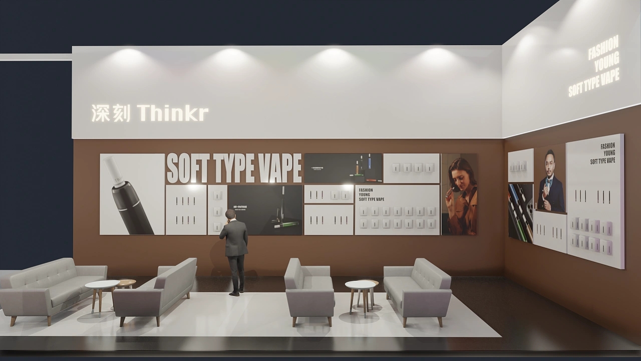 廣交會中國進出口商品交易會深刻Thinkr展位設(shè)計搭建案例分析