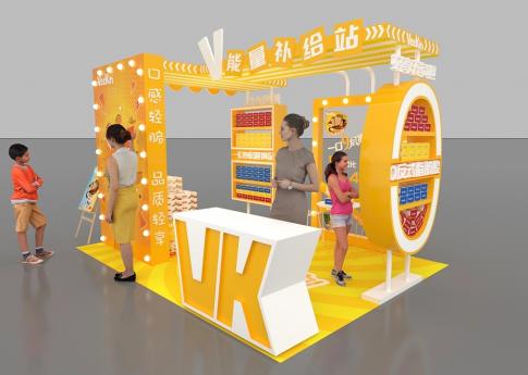 達(dá)利園地推小展臺設(shè)計搭建案例分析及特裝展覽公司